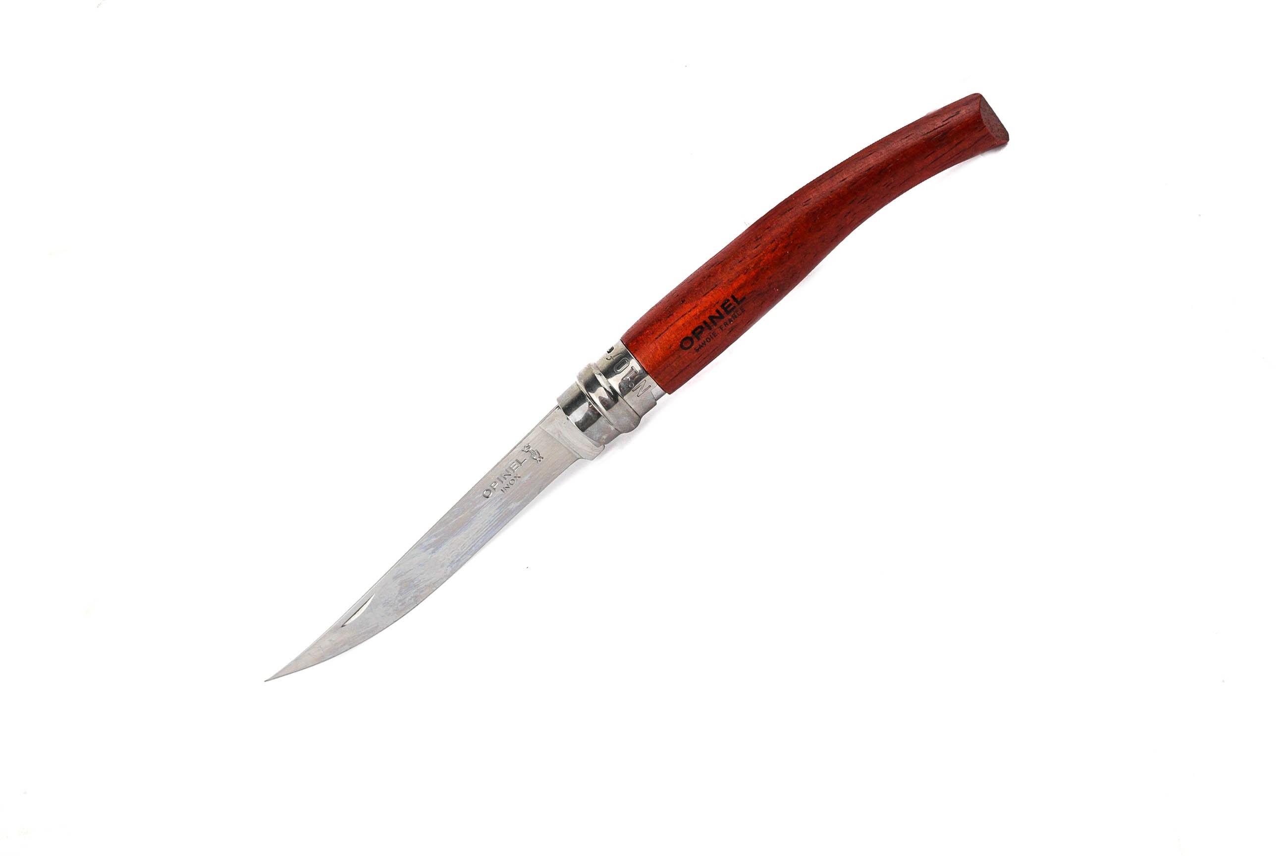 Нож Opinel 10VRI Effile Bubinga 10см филейный - фото 1