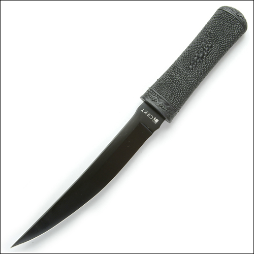 Нож CRKT Hissatsu фикс. клинок сталь 440A рукоять кратон - фото 1