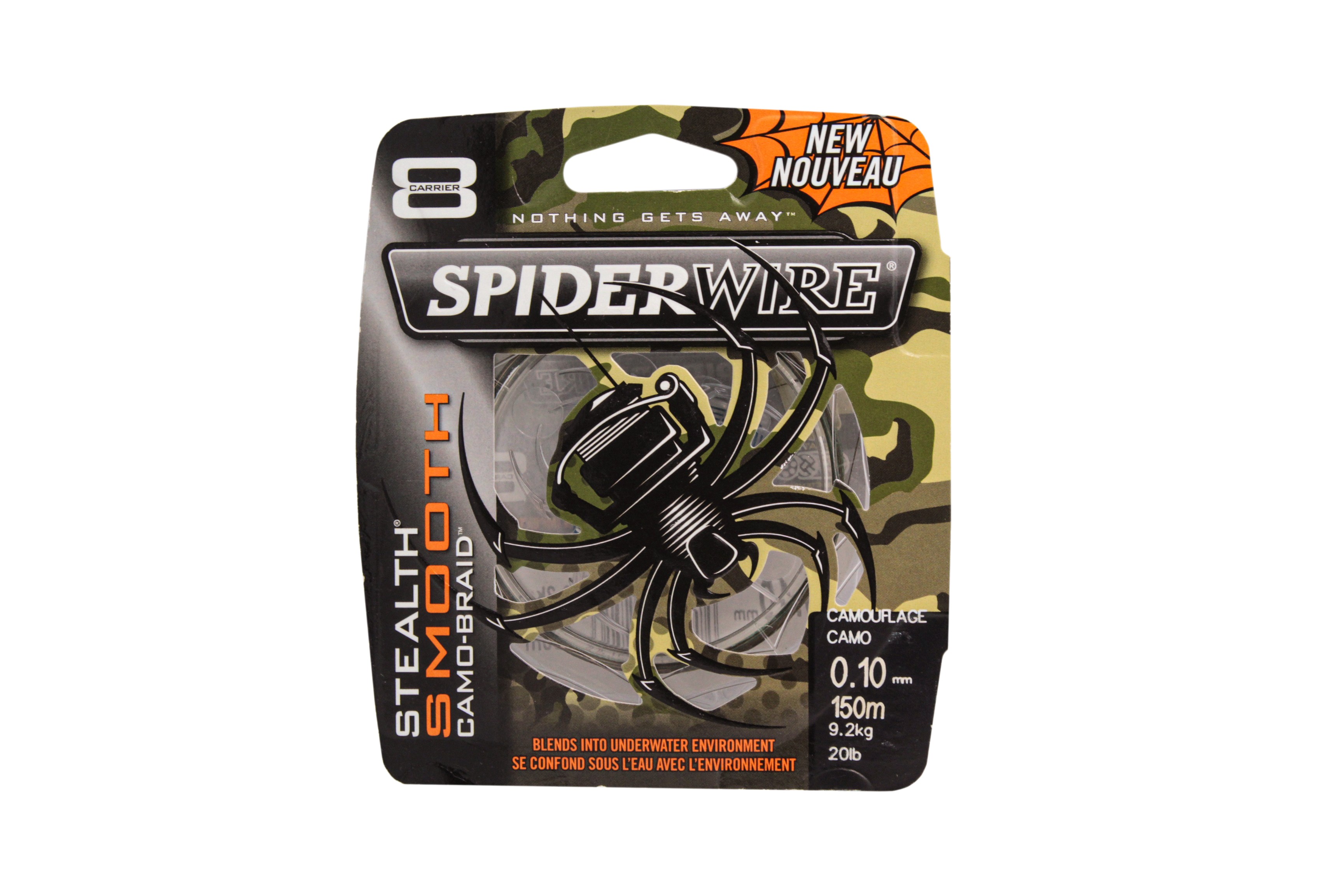 Шнур Spiderwire stealth smooth 8 camo 150м 0,10мм - фото 1