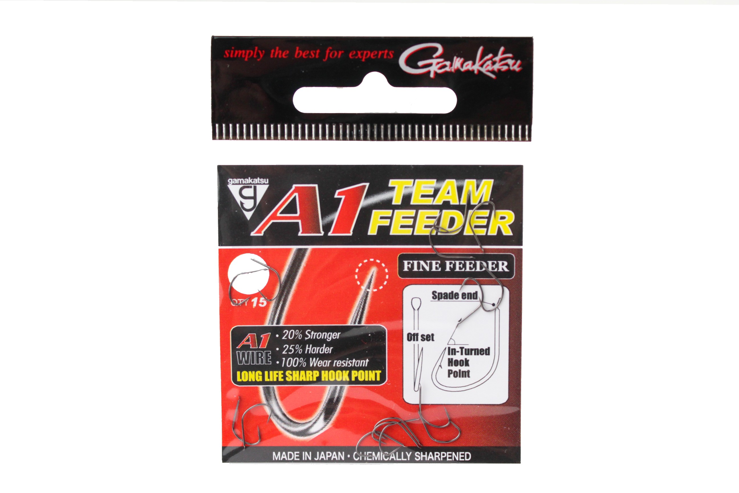 Крючок Gamakatsu A1 Team feeder fine  №6 - фото 1