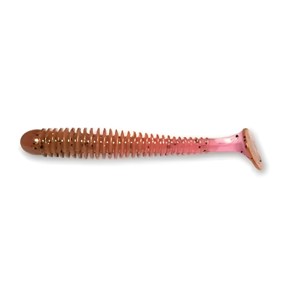 Приманка Crazy Fish Vibro worm 3,4" F12-85-13D-6 - фото 1