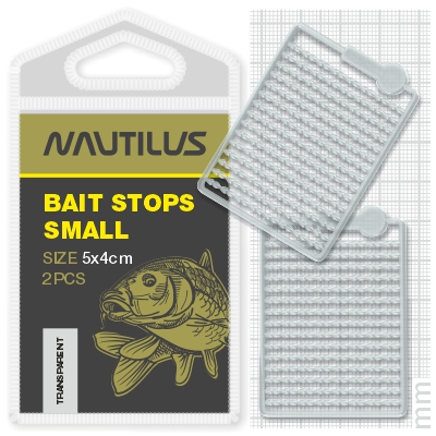 Стопор Nautilus Bait Stops Small Transparent - фото 1