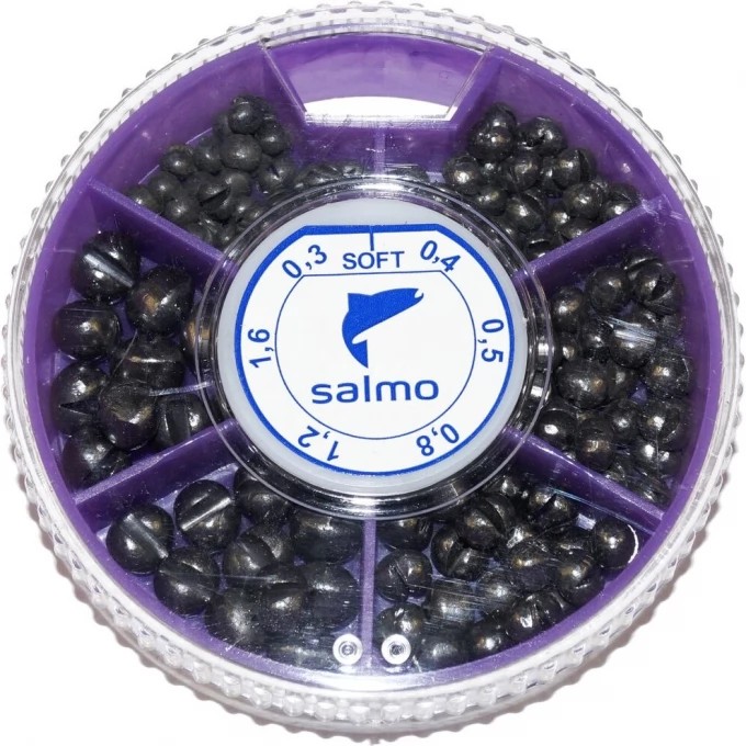 Набор грузов Salmo Дробь Soft 0.3-1.6 гр - фото 1