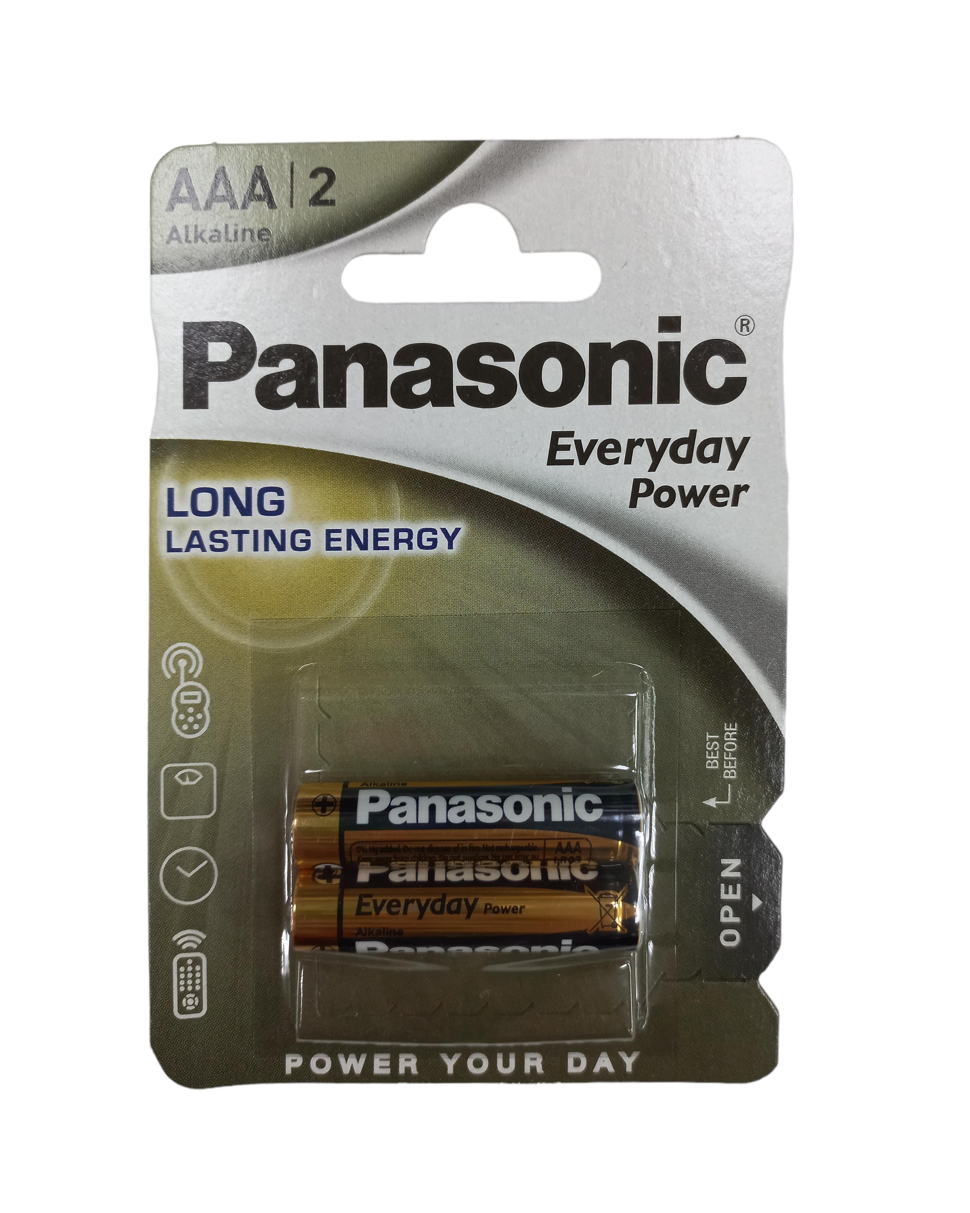 Батарейка Panasonic Everyday Power LR03 AAA 1.5B уп.2шт