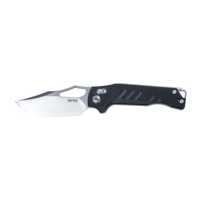 Нож SRM 238X-GB сталь D2 рукоять Black G10 - фото 1