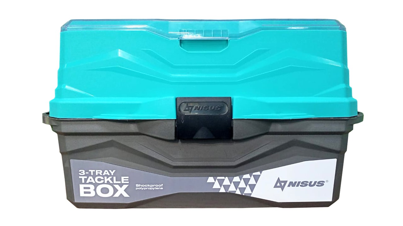 Ящик Helios Nisus Tackle box рыб трехполочный бирюзовый - фото 1