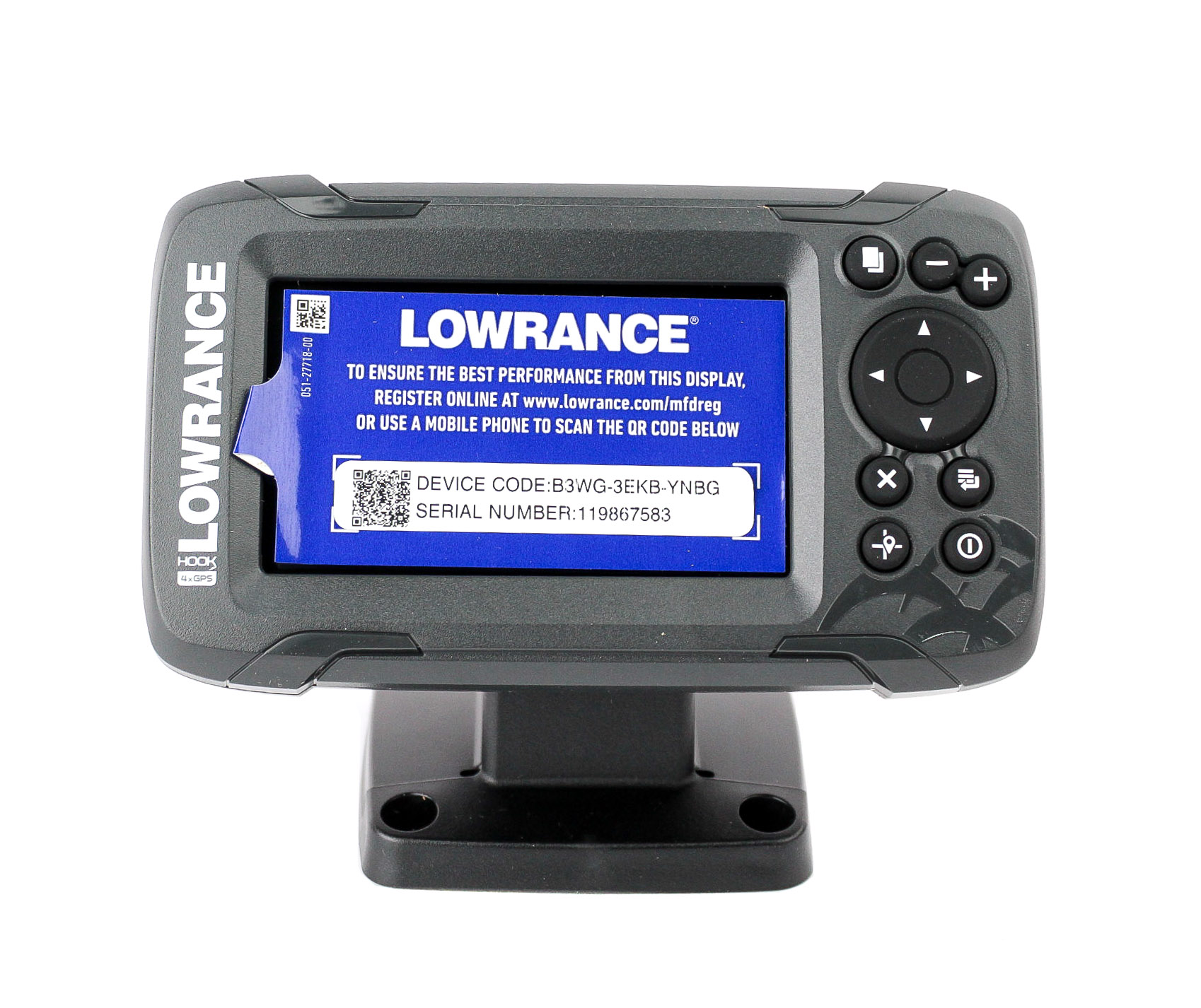Эхолот Lowrance Hook2-4x GPS bullet skimmer