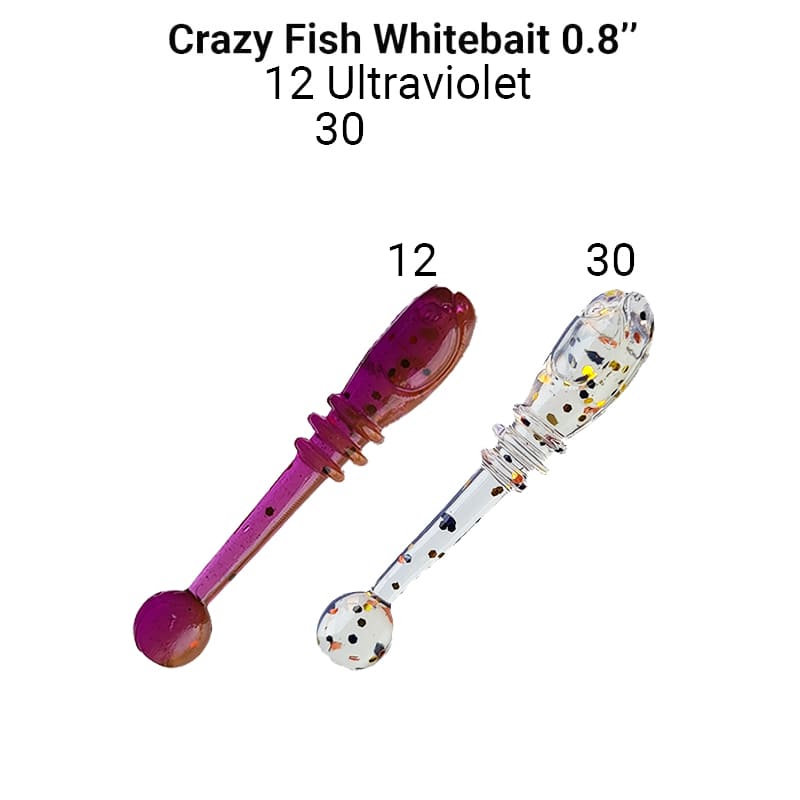 Приманка Crazy Fish Whitebait 0,8&quot; 16-20-12/30-6