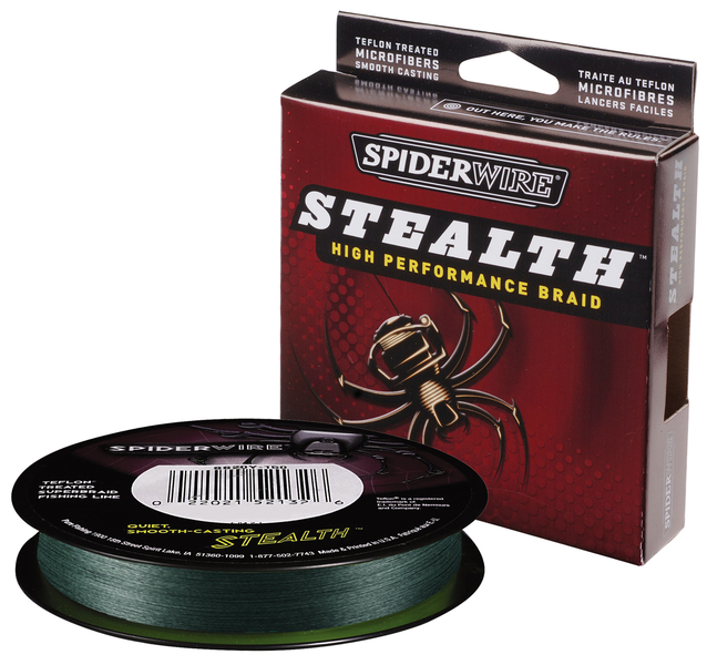 Шнур Spiderwire stealth green 137м 0,10мм - фото 1