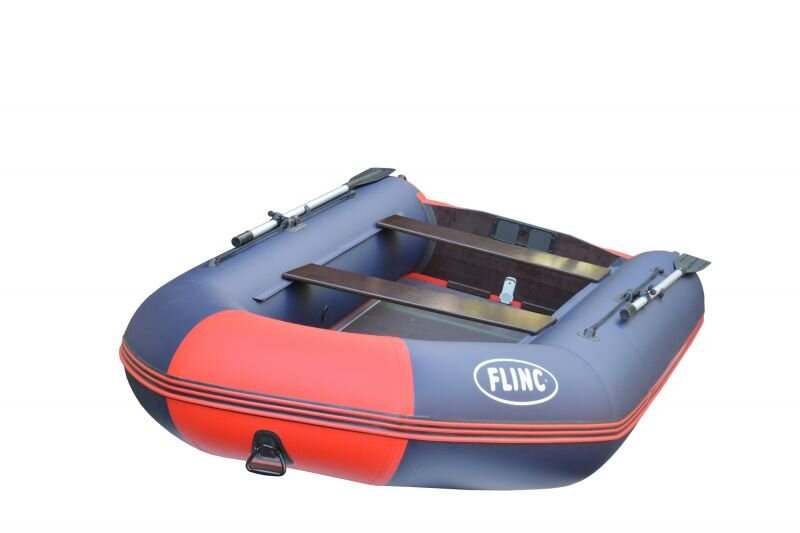 Лодка Flinc FT360K надувная сине-красная