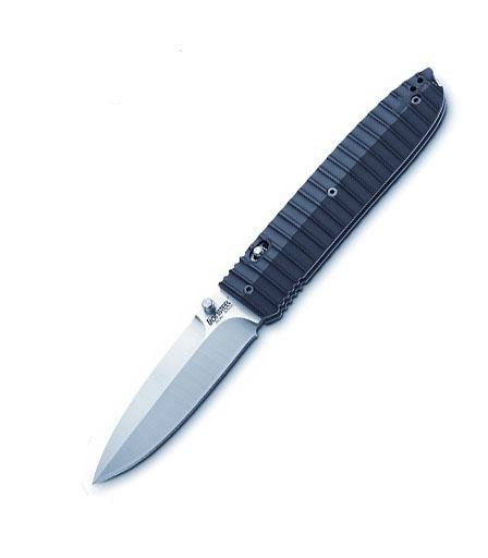 Нож Lion Daghetta скл. сталь D2 рукоять алюминий - фото 1
