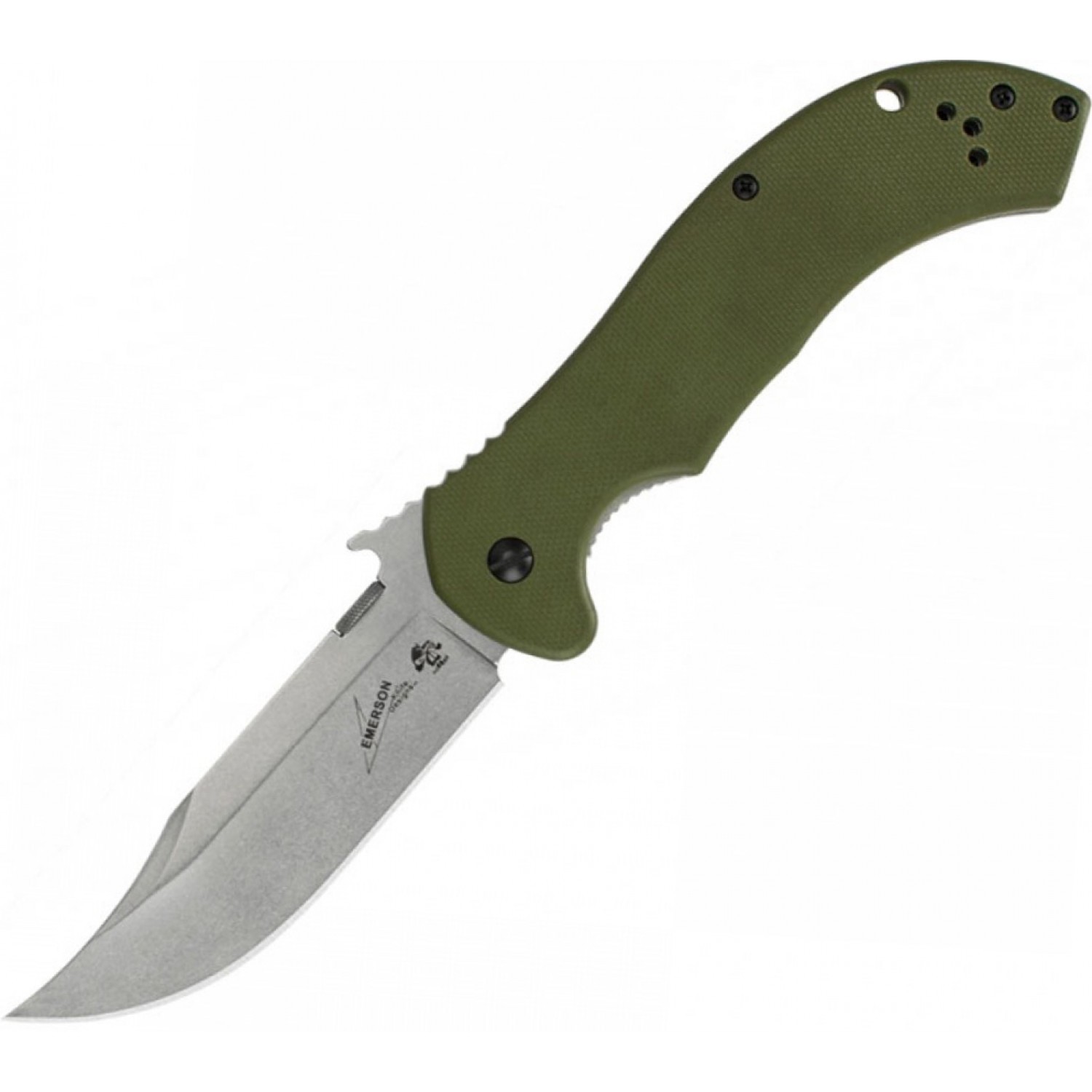 Нож Kershaw Emerson CQC-10K складной сталь 8Cr14Mov рукоять G10 - фото 1