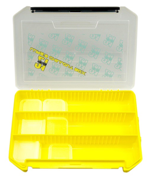 Коробка Pontoon21 VS-3010ND-P21-Y 205x145x40 мм желтый-верх прозрачный - фото 1