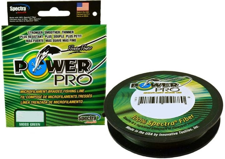 Шнур Power Pro 92м 0,06мм moss green