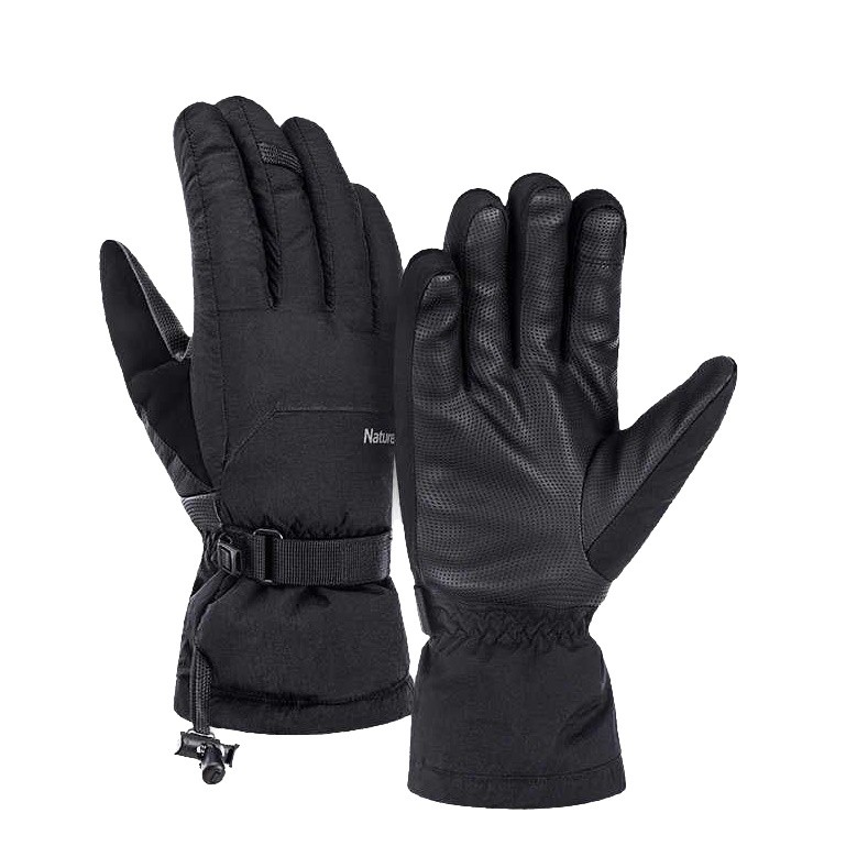Перчатки Naturehike GL07 outdoor waterproof and warm down soft shell black 