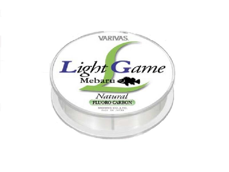 Леска Varivas Light game mebaru Flu FC 80м 0,128мм - фото 1