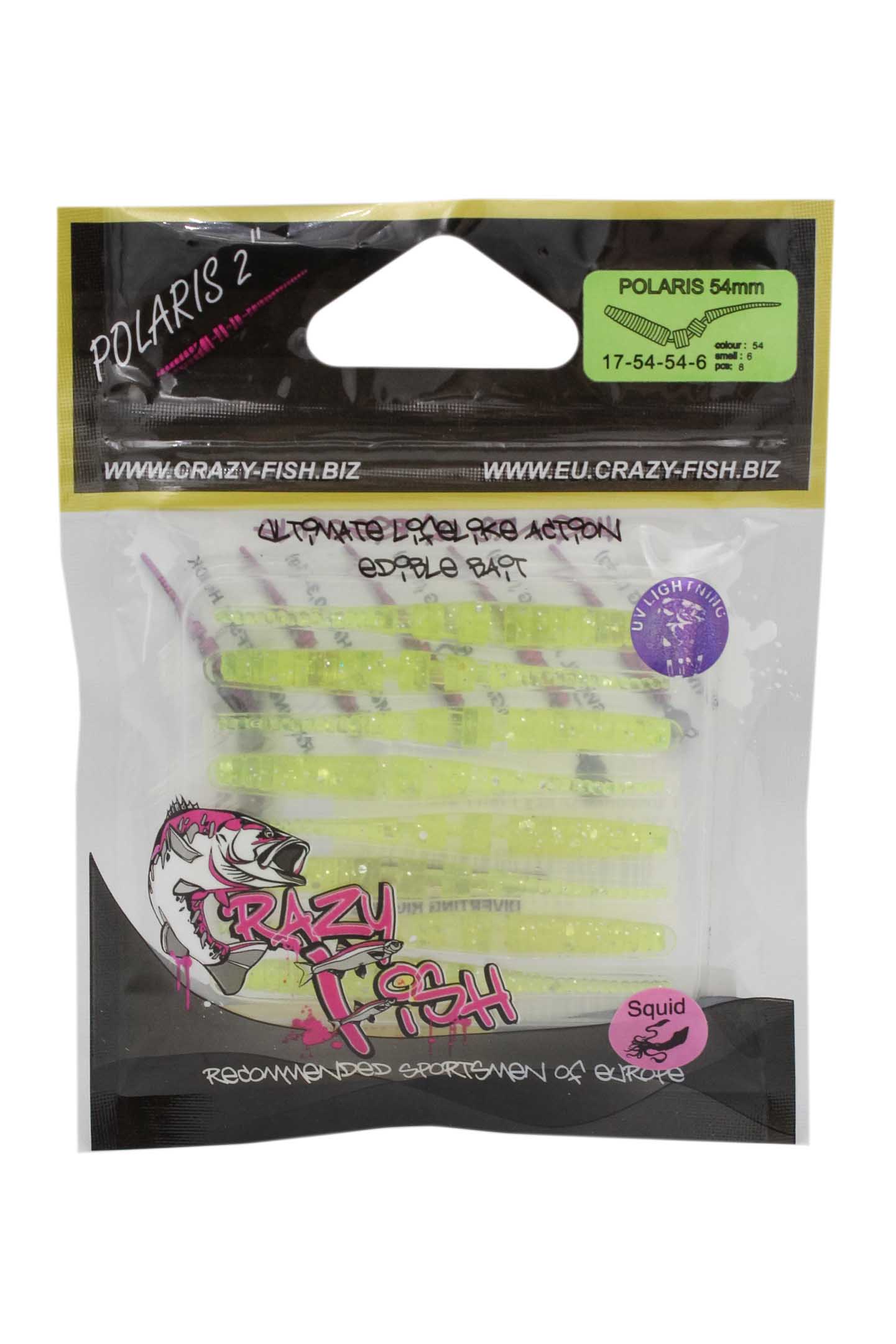 Приманка Crazy Fish Polaris 2&quot; 17-54-54-6