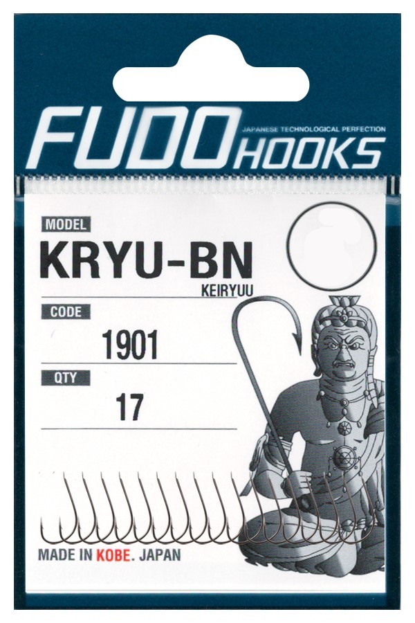 Крючки Fudo Keiryuu KRYU-BN 1901 BN №4 