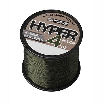 Леска Ron Thompson Hyper 4OZ Nylon 1.200м 0,30мм 6,8кг 15lb green - фото 1