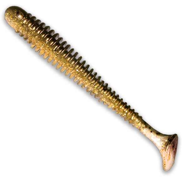 Приманка Crazy Fish Vibro worm 3,4&quot; 13-8,5-2d-6 - фото 1