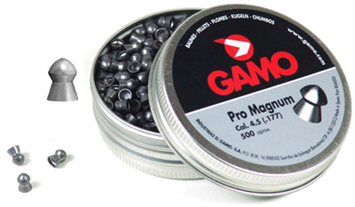 Пульки Gamo Pro Magnum 4,5мм 0.49г 500 шт - фото 1