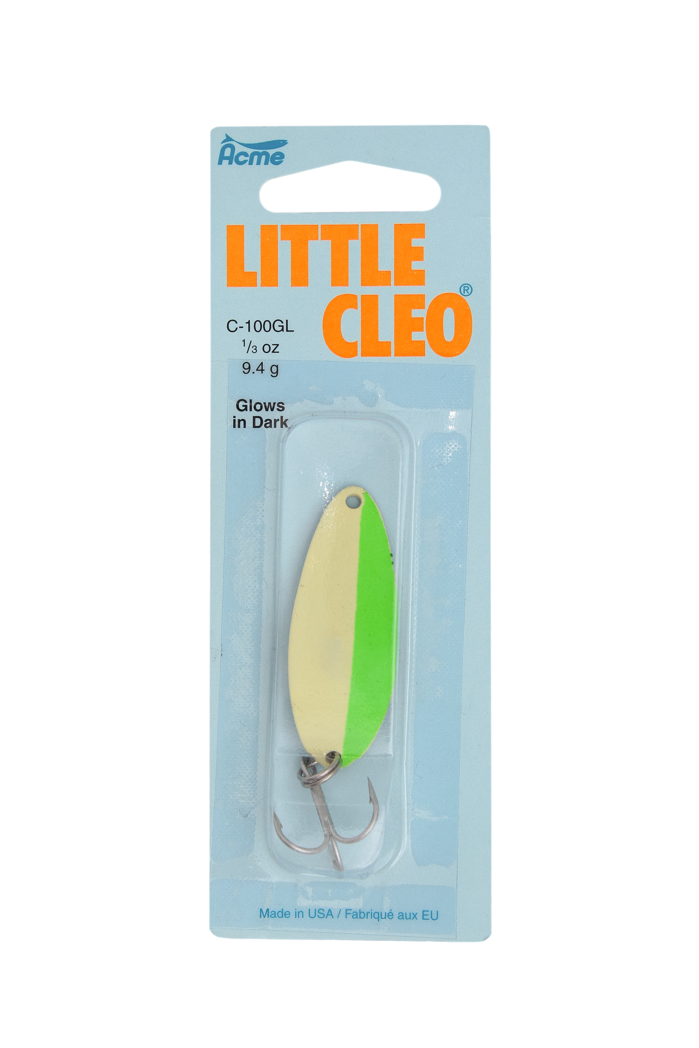 Блесна Acme Little Cleo 4.7см 9.5г GL/GLG - фото 1