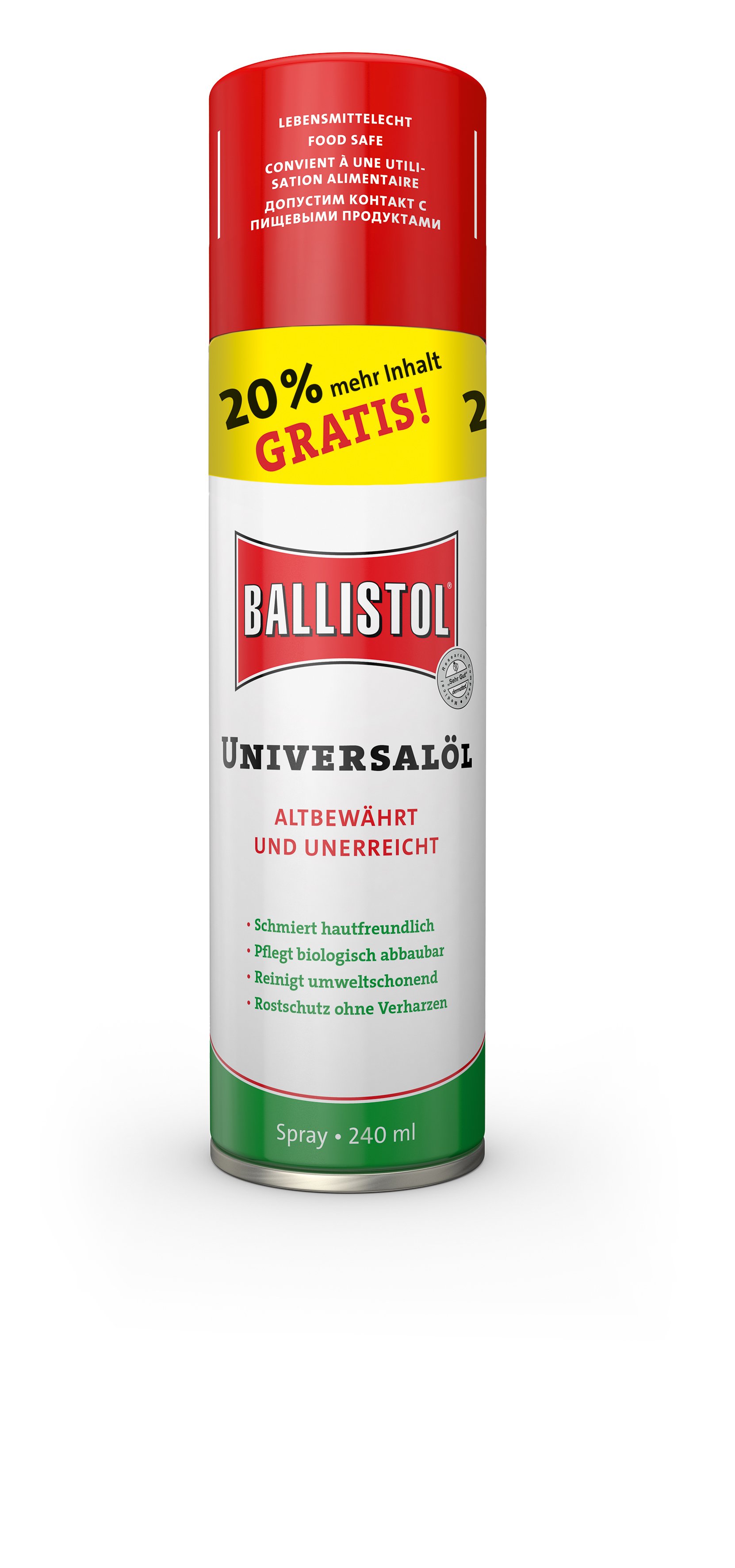 Масло оружейное Ballistol spray 240мл - фото 1