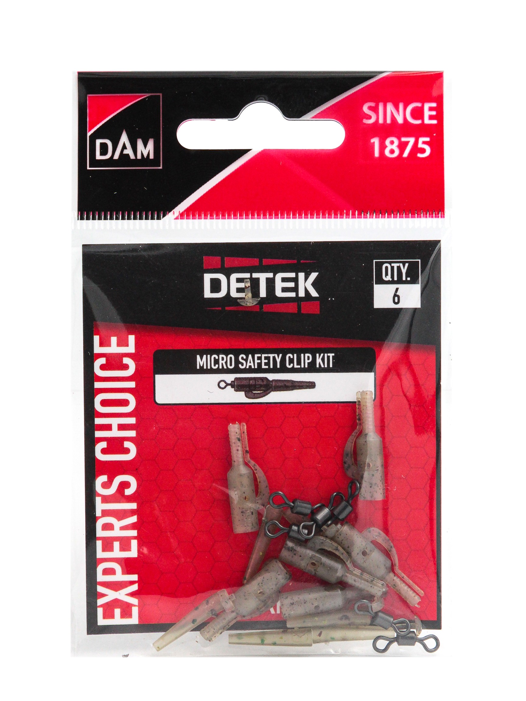 Набор DAM Detek безопасная клипса microsafety clip kit