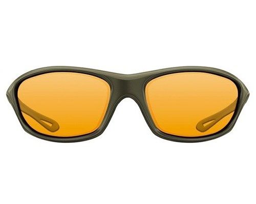 Очки Korda Sunglasses Wraps Gloss olive yellow lens - фото 1