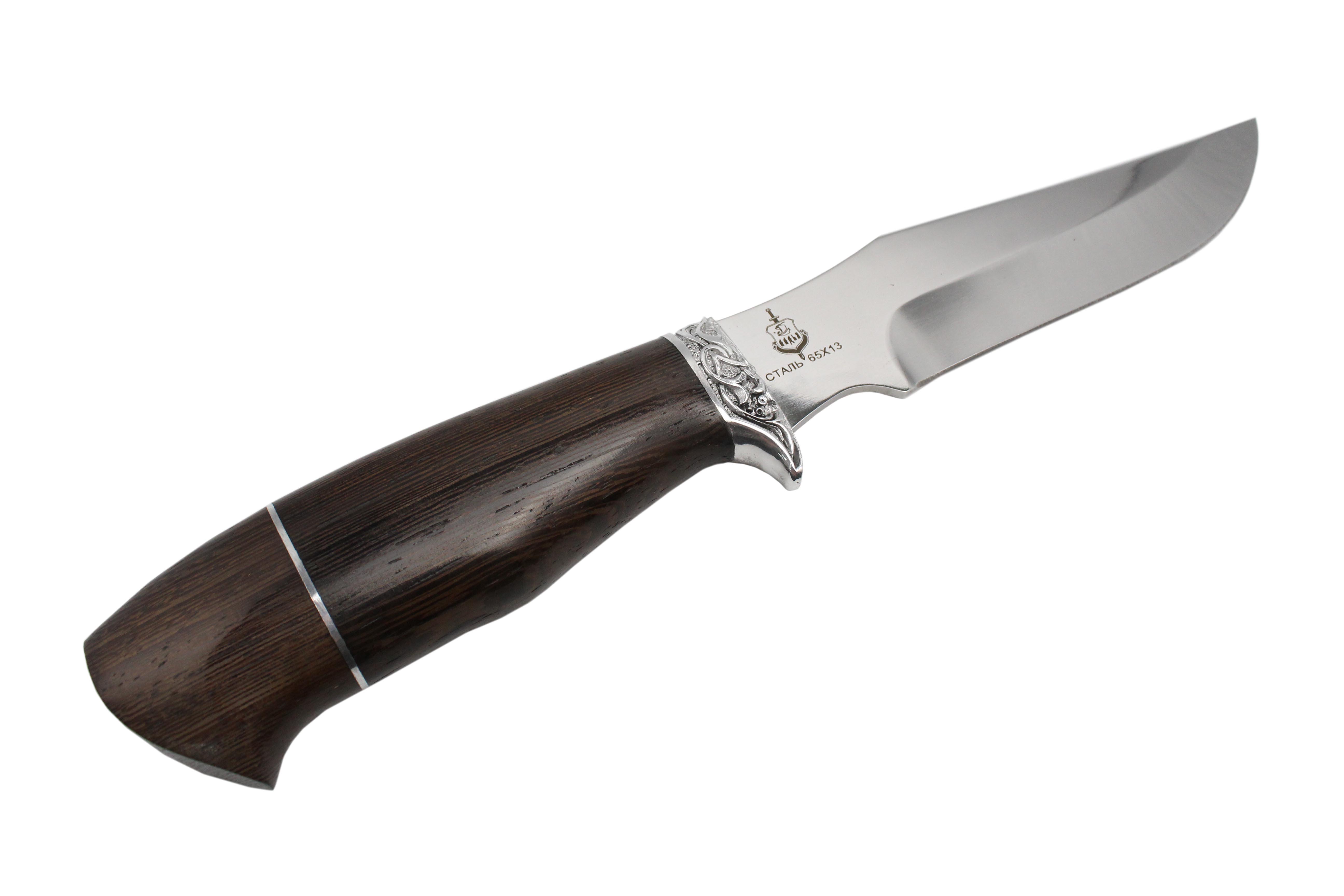 Нож Ладья Клык НТ-12 65х13 венге