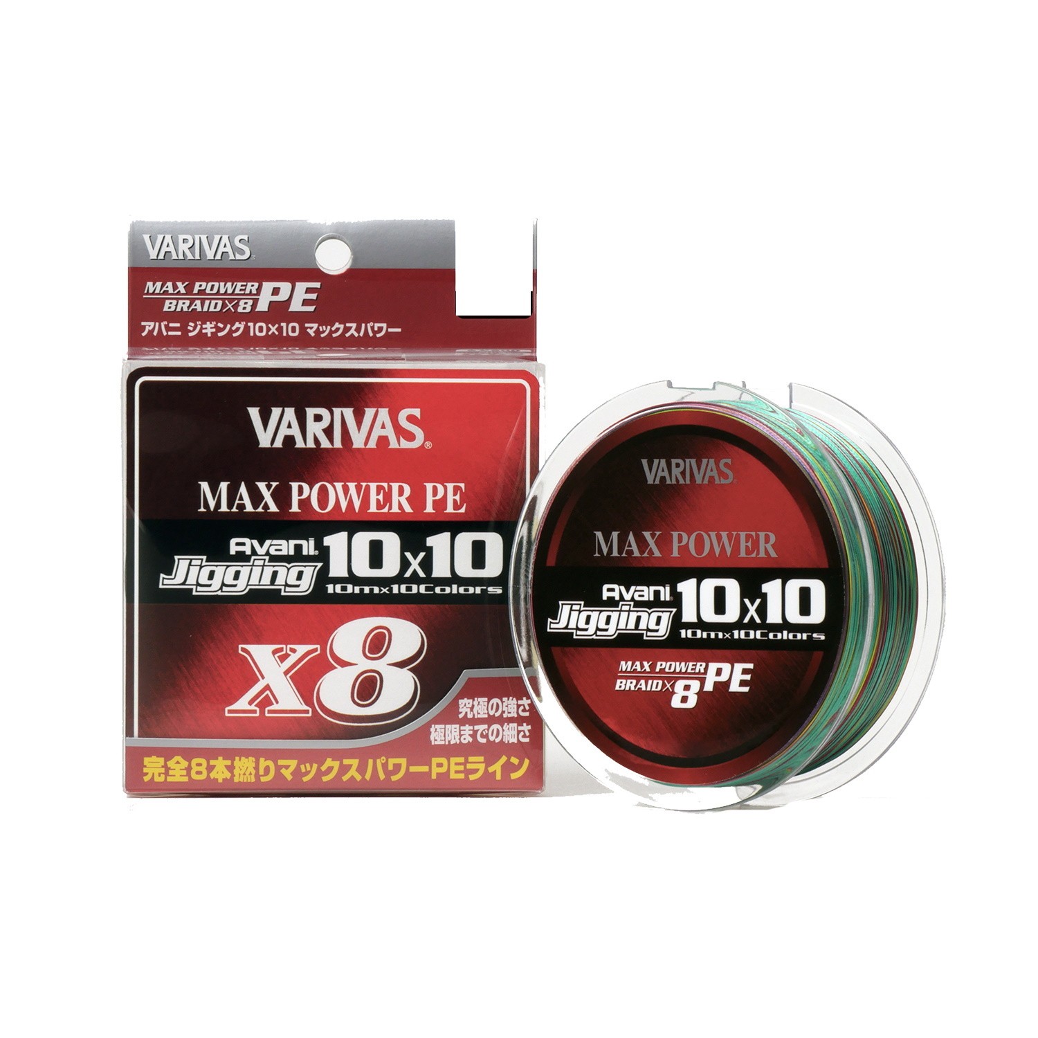 Шнур Varivas Avani Jigging 10x10 Max Power PE X8 200м PE 0.6 - фото 1