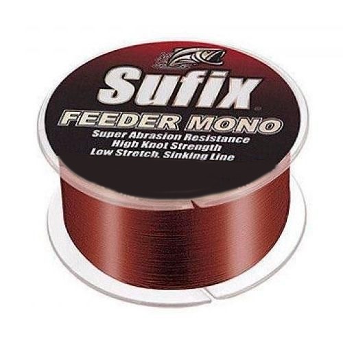 Леска Sufix feeder mono 300м 0,20мм 3,3кг красная - фото 1