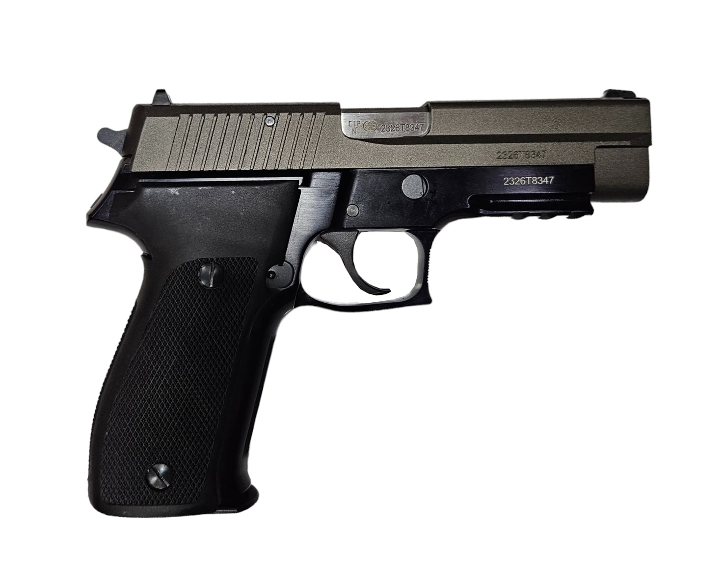 Пистолет Техкрим Р226Т ТК-Pro 10х28 SIG-Sauer graphite ОООП - фото 1