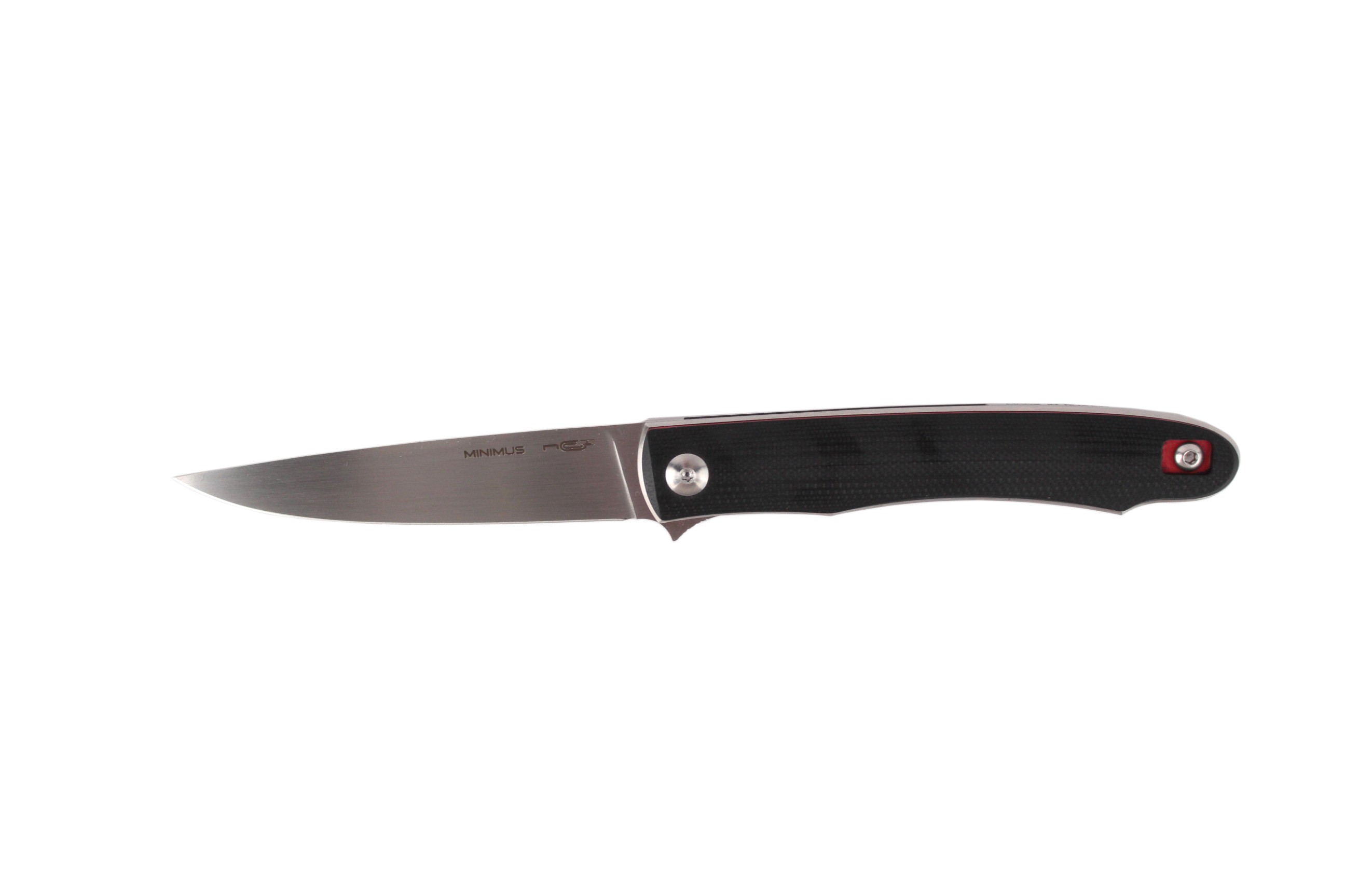 Нож NC Custom Minimus G10 black red