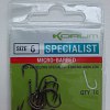 Крючки Korum Xpert Specialist Micro Barbed Hooks №8: отзывы