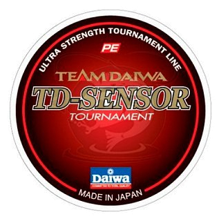 Шнур Daiwa TD Sensor Tournament orange 0,10мм 6LB 150м