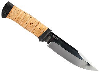 Нож Росоружие Баджер 3  95х18 береста - фото 1