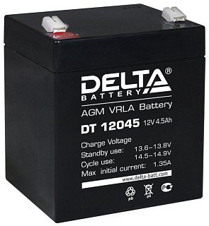 Аккумулятор Delta DT 12045 12v 4,5Ач