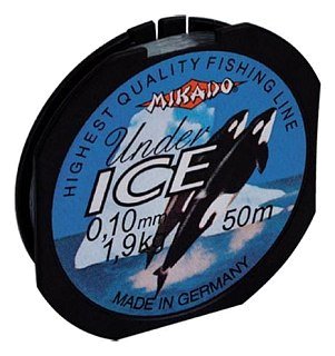 Леска Mikado Under ice 50м 0,10мм 