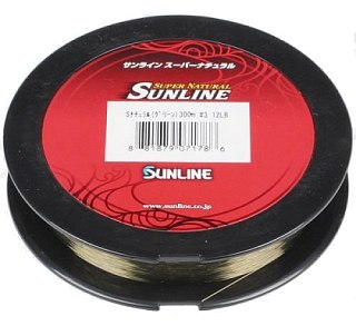 Леска Sunline Super Natural 100м 6.0 0.405мм 25lb