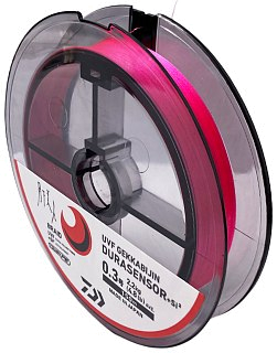 Шнур Daiwa UVF Gekkabijin Dura sensor +SI2 PE 0,3-150м Sakura pink - фото 1