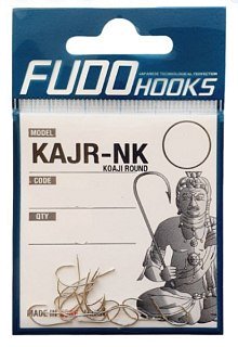Крючки Fudo Koaji Round KAJR-NK 3600 NK №17 