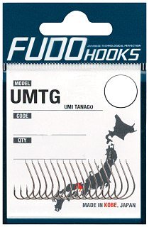 Крючки Fudo Umi Tanago UMTG-NK 2600 NK №8  - фото 1