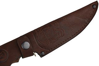 Нож ИП Семин Князь кованая сталь 95х18 венге литье - фото 8