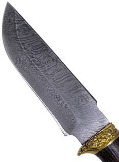 Нож Ладья Тайга дамаск венге - фото 5