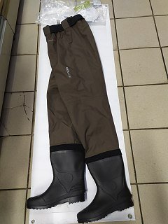 Вейдерсы Scierra Kenai 15000 waist bootfoot cleated р.XXL 46-47 коричневые - фото 9