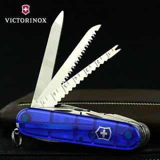 Нож Victorinox SwissChamp 91мм 33 функций синий - фото 7