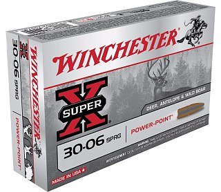 Патрон 30-06Sprg Winchester Super X Power-Point 11,66г 1/20 - фото 2