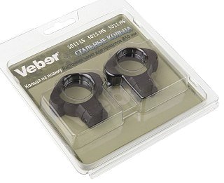 Кольца  Veber 3011 HS 30мм высокие на планку 11 мм - фото 2