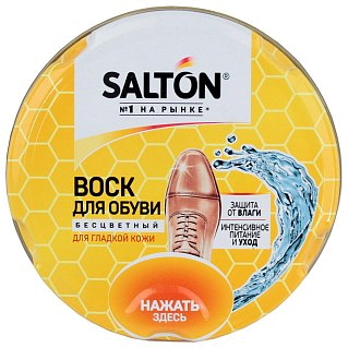 Воск Salton с норковым маслом в банке бесцветный 75мл